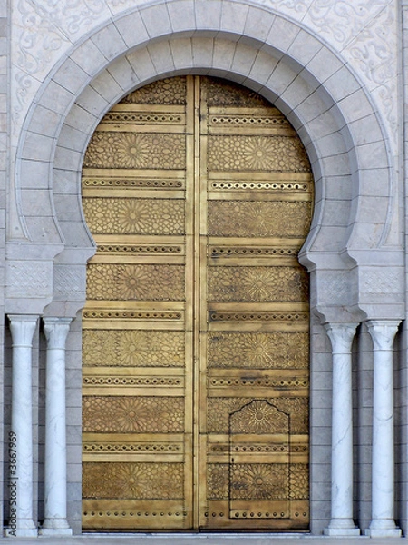Fototapeta mosque door 