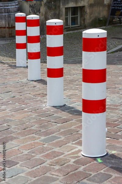 Fototapeta Strassensperrung