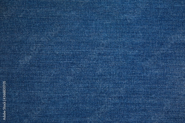 Fototapeta Texture of dark grated denim as background. Close-up