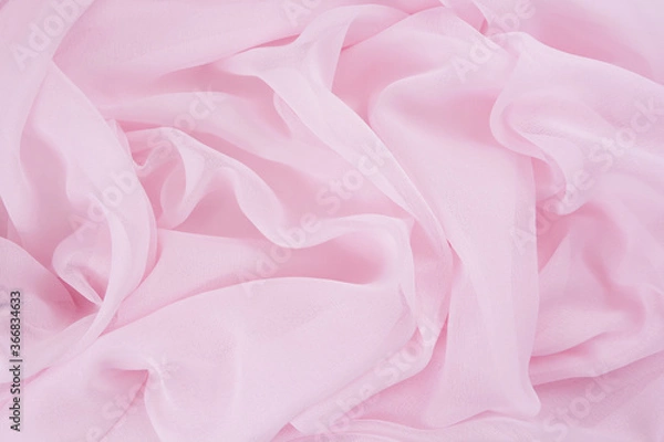 Obraz Satin fabric with gentle curves