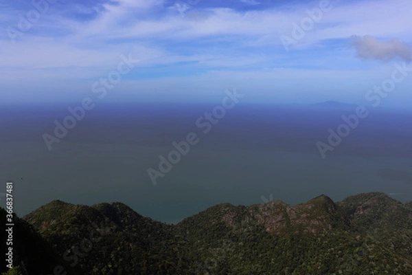 Obraz Sea from Hills