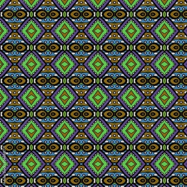 Fototapeta Seamless repeating  patterns. Suitable for banner, brochure or cover.