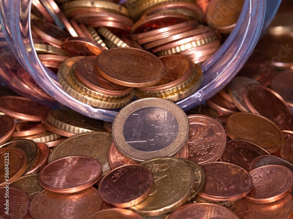 Obraz stack of coins