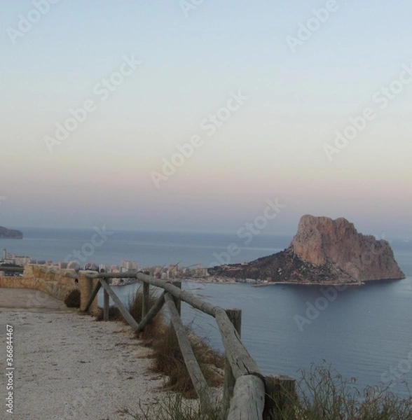 Obraz sunset over the sea, spain