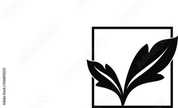 Fototapeta leaf and tree vektor 