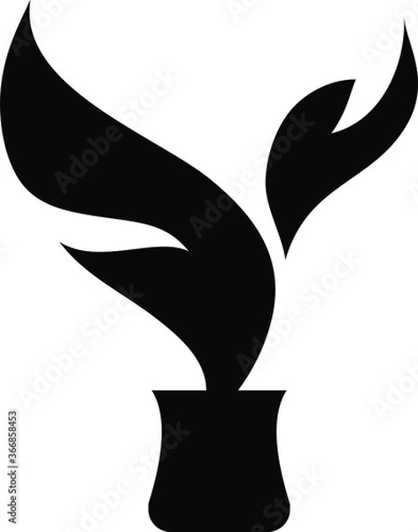 Fototapeta leaf and tree vektor 