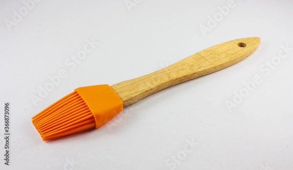 Obraz Silicone brush on white background