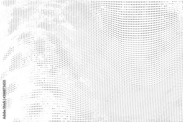 Fototapeta Light halftone dots pattern texture background.
