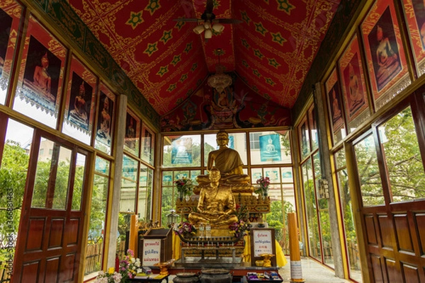 Fototapeta 成田市　ワットパクナム日本別院