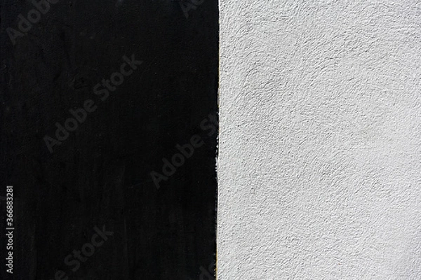 Obraz Black&white wall texture