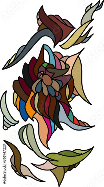 Obraz bird in the sky