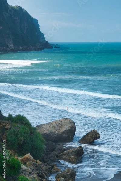 Obraz beach and rocks