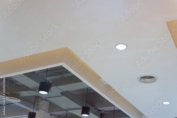 Obraz ceiling with lighting