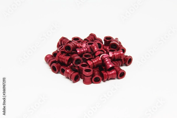 Obraz red collar for aircraft structure