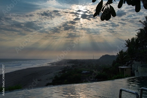 Obraz sunset at the beach