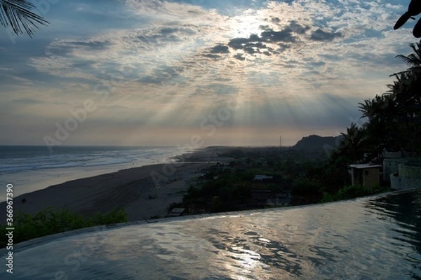 Obraz sunset at the beach