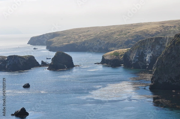 Fototapeta cliff of island