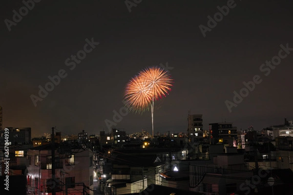 Fototapeta 足立の花火