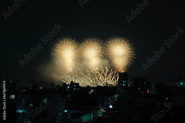 Fototapeta 足立の花火