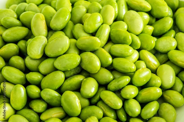 Obraz Fresh soybean seeds