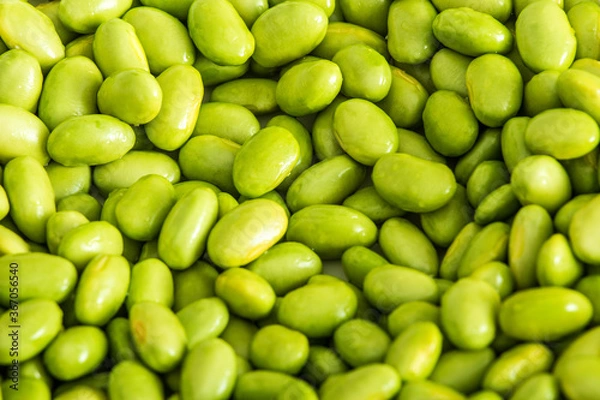 Obraz Fresh soybean seeds