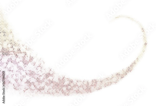Obraz Light vector background with polygonal style.