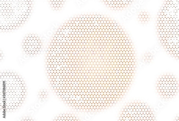 Obraz Light background with bubbles.