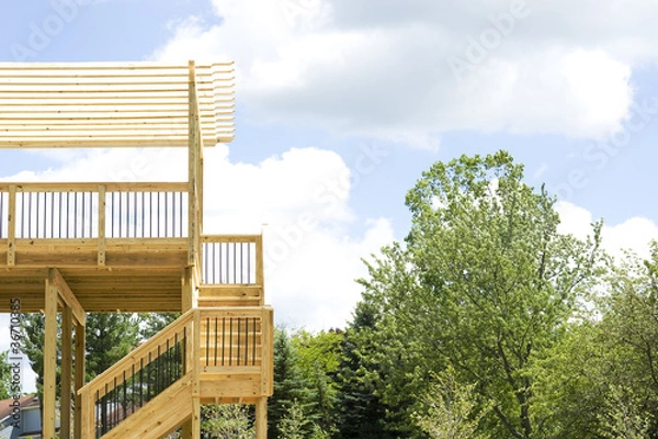 Fototapeta Deck