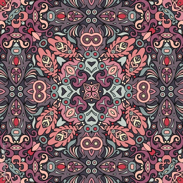 Obraz Vector ethnic nature ornamental background