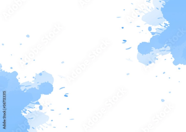 Obraz Blue watercolor background