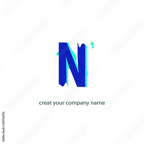 Obraz elegant simple logo of company