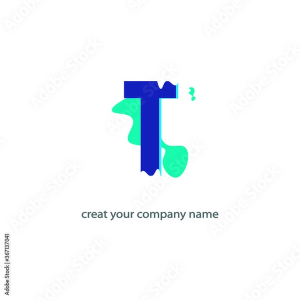Obraz elegant simple logo of company