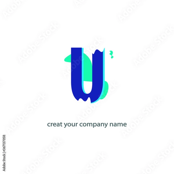 Obraz elegant simple logo of company
