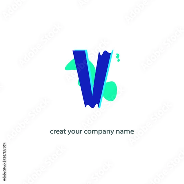 Obraz elegant simple logo of company
