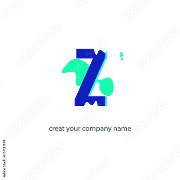 Obraz elegant simple logo of company