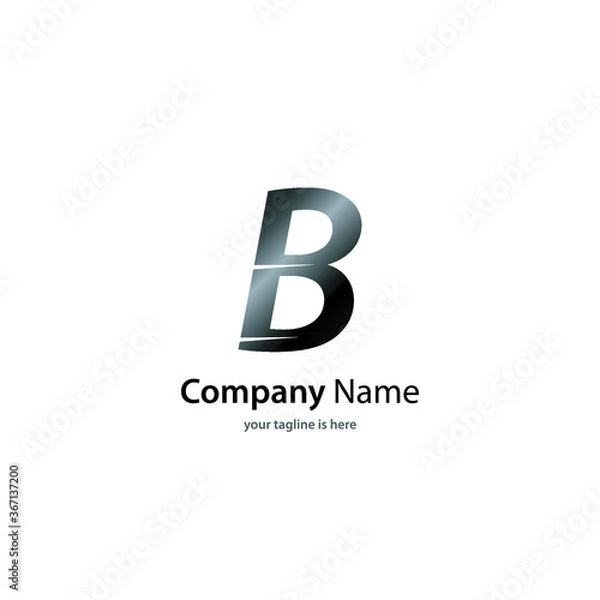 Obraz elegant simple logo of company