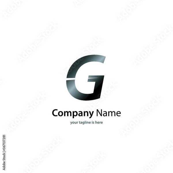 Obraz elegant simple logo of company
