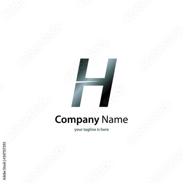 Obraz elegant simple logo of company