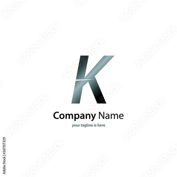 Obraz elegant simple logo of company
