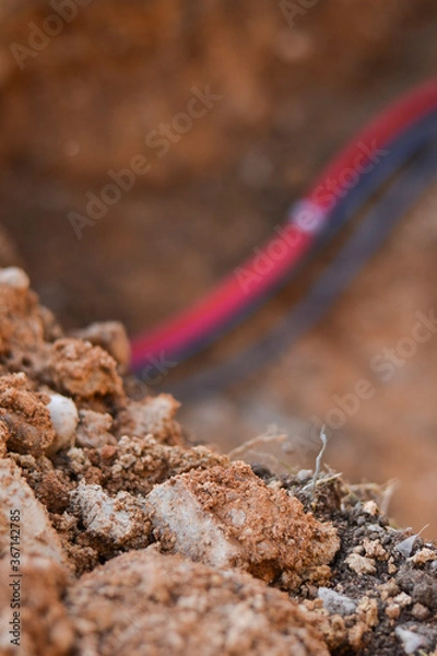 Fototapeta Construction work siol photography