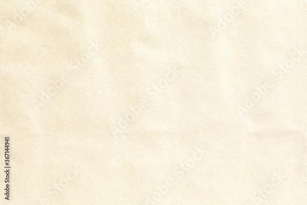 Fototapeta Crumpled old brown paper texture