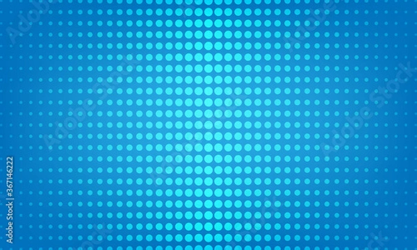 Fototapeta abstract blue background with dots