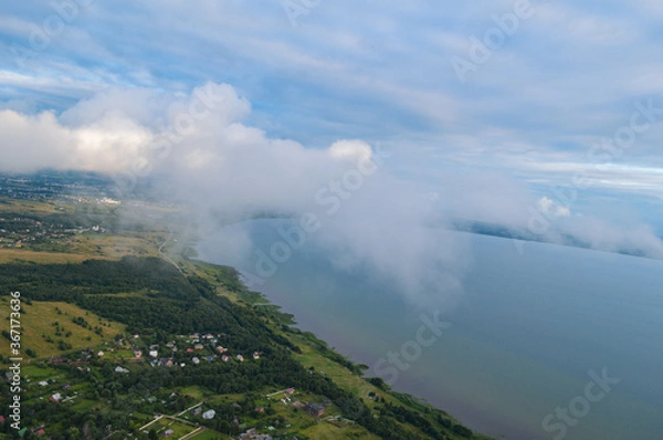 Obraz clouds over the mountain