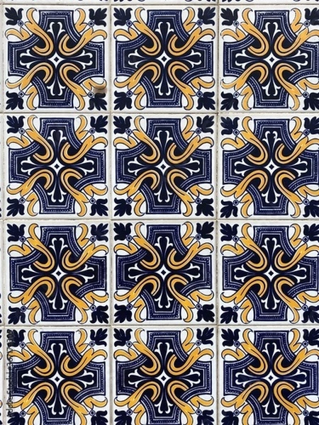 Fototapeta seamless cross tile pattern