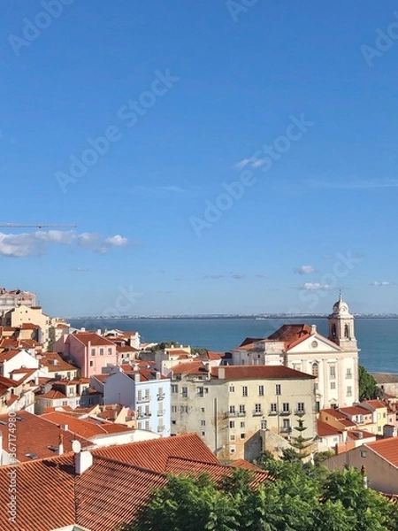 Fototapeta lisbon ocean view