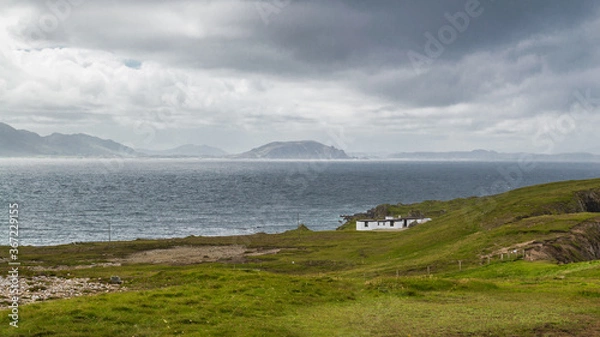 Fototapeta Wild Rugged Atlantic Irish Coast at Malin Head
