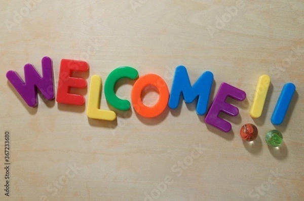 Obraz ウエルカム