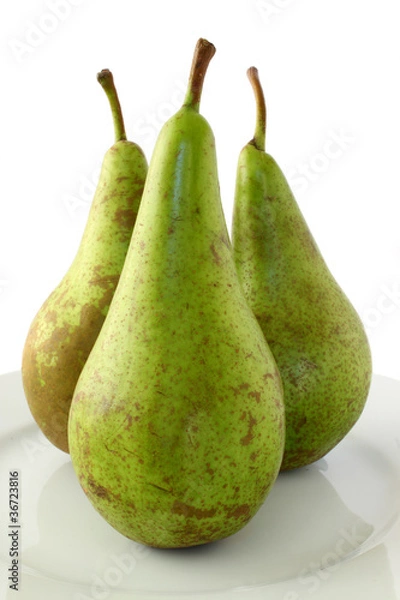Fototapeta Trio Of Pears