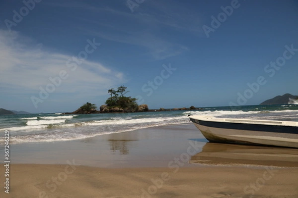 Obraz boat on the beach
