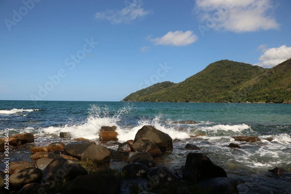 Obraz beach and rocks